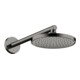 hansgrohe Brausearm Axor 390mm, Wandmont., polished black chrome-5