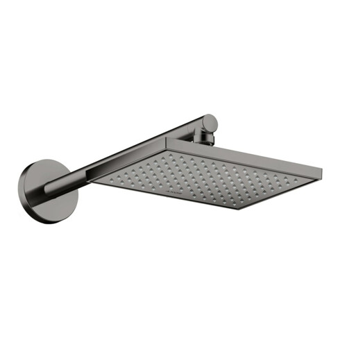 hansgrohe Brausearm Axor 390mm, Wandmont., polished black chrome