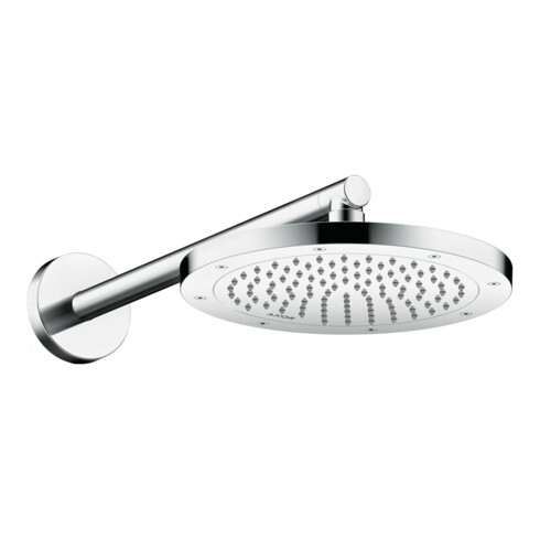 hansgrohe Brausearm Axor 390mm, Wandmontage, chrom
