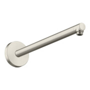 hansgrohe Brausearm Axor 390mm, Wandmontage, Edelstahl-Optik