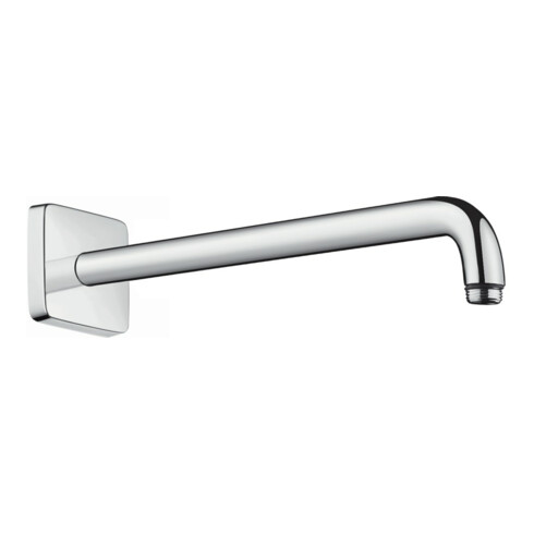 hansgrohe Brausearm E-Design 389mm, Wandmontage, chrom