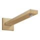 hansgrohe Brausearm Rainfinity 390mm, eckig, brushed bronze-1