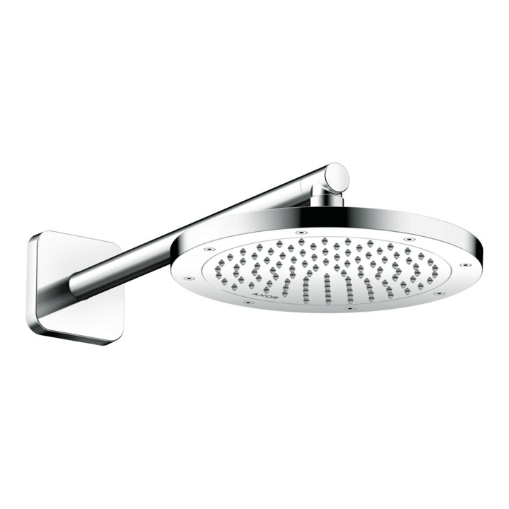 hansgrohe Brausearm Softsquare Axor 390 mm, carré, chrome