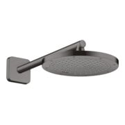 hansgrohe Brausearm softsquare Axor 390mm, eckig, brushed black chrome-5