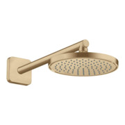 hansgrohe Brausearm softsquare Axor 390mm, eckig, brushed bronze-2