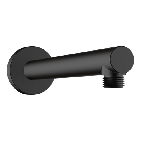 hansgrohe Brausearm Vernis Blend 240mm Länge, Wandmontage, mattschwarz