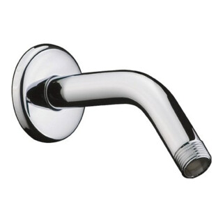 hansgrohe Brausearm Wandmontage, chrom, 128mm Brausearm