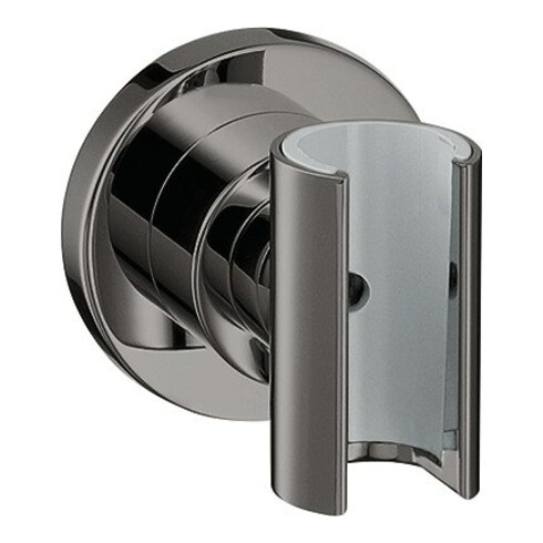 hansgrohe Brausehalter Axor Citterio fest. Haltep., rd, polished black chrome
