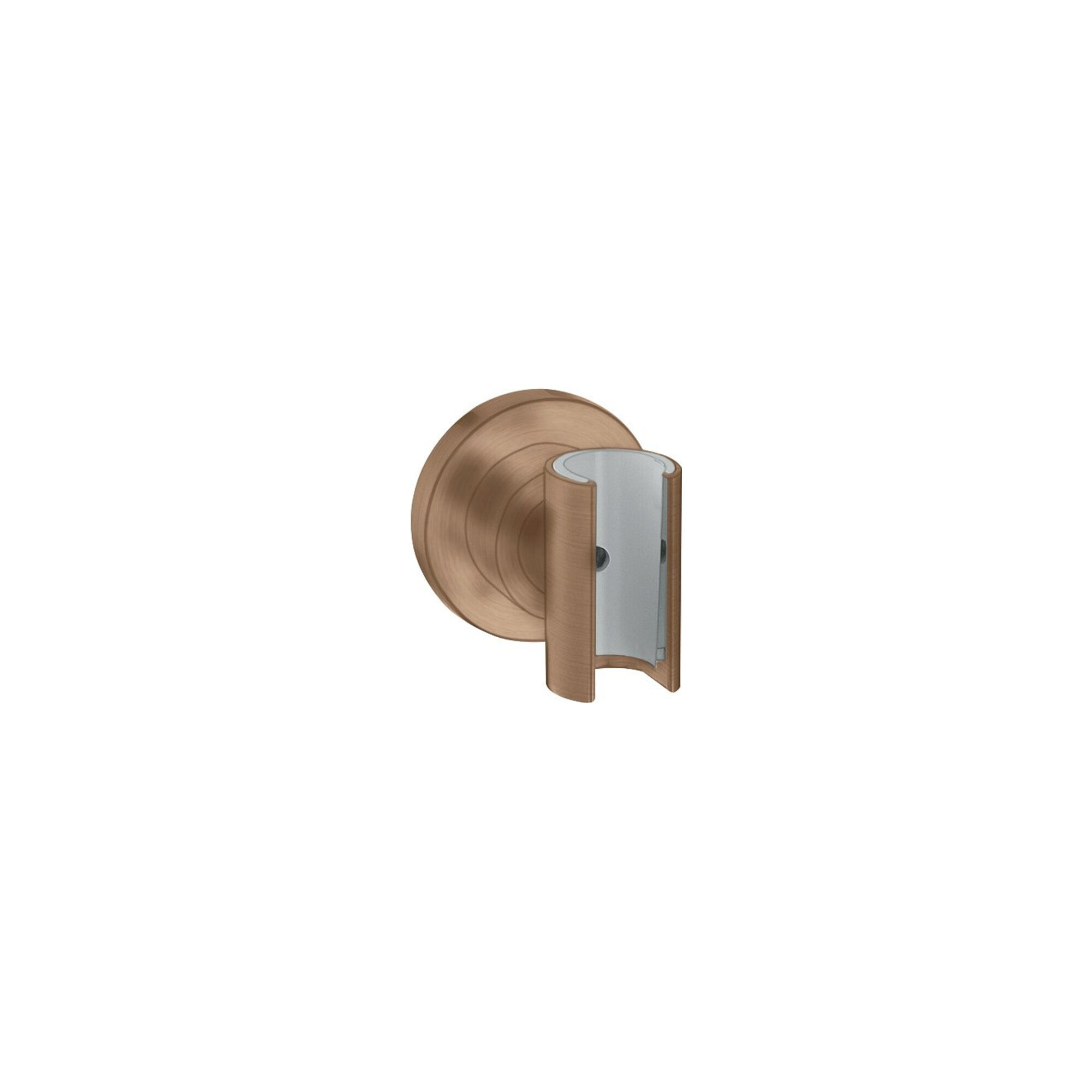 hansgrohe Brausehalter Axor Citterio fest. Haltep., rund, brushed red gold