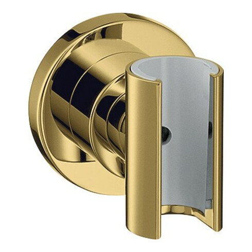 hansgrohe Brausehalter Axor Citterio fest. Haltep., rund, polished gold optic