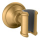 hansgrohe Brausehalter Axor Montreux fest. Haltep., Metall, brushed brass-1