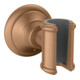 hansgrohe Brausehalter Axor Montreux fest. Haltep., Metall, brushed bronze-1
