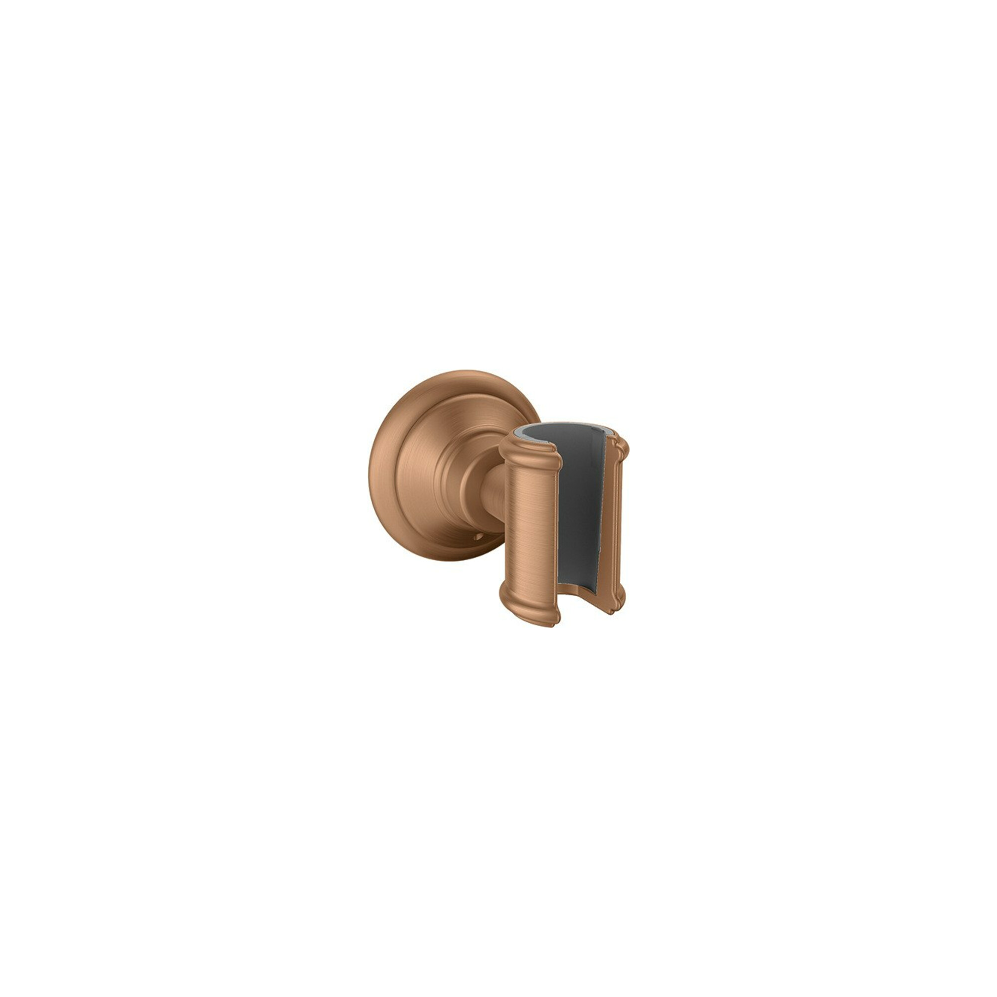 hansgrohe Brausehalter Axor Montreux fest. Haltep., Metall, brushed bronze