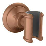 hansgrohe Brausehalter Axor Montreux fest. Haltep., Metall, brushed red gold