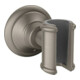 hansgrohe Brausehalter Axor Montreux fest. Haltep., Metall, Edelstahl-Optik-1