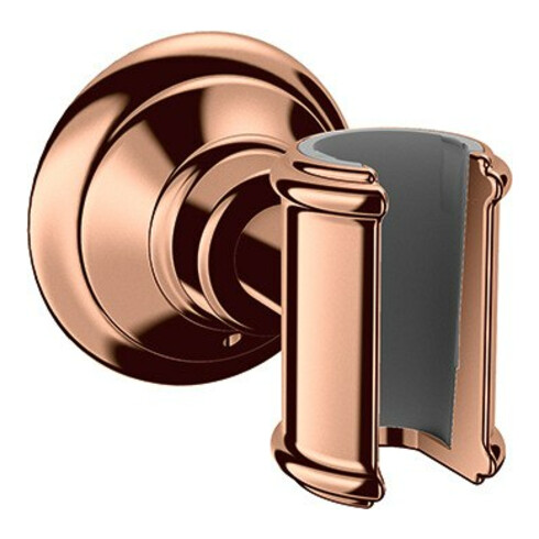 hansgrohe Brausehalter Axor Montreux fest. Haltep., Metall, polished red gold