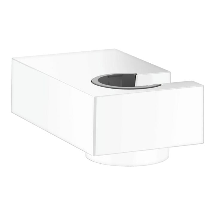 hansgrohe Brausehalter Porter E fest. Haltep., aus Metall, mattweiß