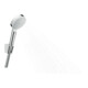 hansgrohe Brausehalter-Set Crometta EcoSmart 1250mm Schlauch, 9 l/min, weiß/chrom-3