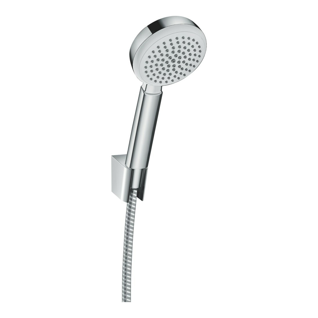hansgrohe Brausehalterset Croma Select E 1600mm Brauseschlauch, 1jet, weiß/chrom