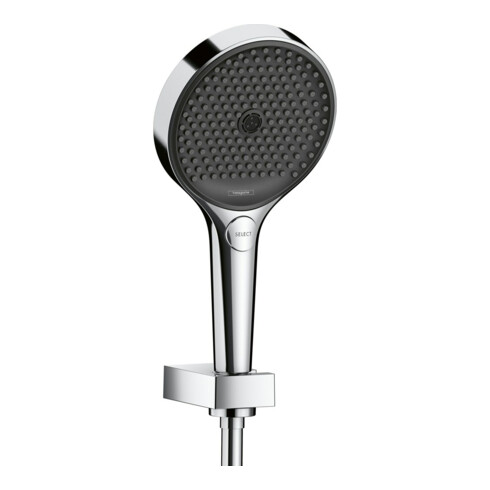 hansgrohe Brausehalterset Rainfinity 130 130mm Kopf, 3jet, 1250mm Schlauch, chrom