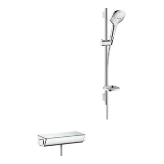 hansgrohe Brauses Raindance Sel. E 120 718mm Brausestange, chrom, mit Thermostat