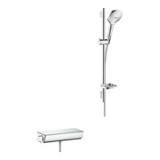 hansgrohe Brauses Raindance Sel. E 120 718mm Brausestange, we/vc, mit Thermostat