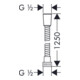 hansgrohe Brauseschlauch METAFLEX 1250 mm chrom-5