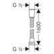 hansgrohe Brauseschlauch METAFLEX 1600 mm chrom-4