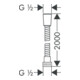 hansgrohe Brauseschlauch METAFLEX 2000 mm chrom-5