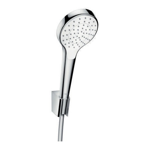 hansgrohe Brauseset CROMA SELECT S 1jet Isiflex Brauseschlauch 1250 mm weiß/chrom