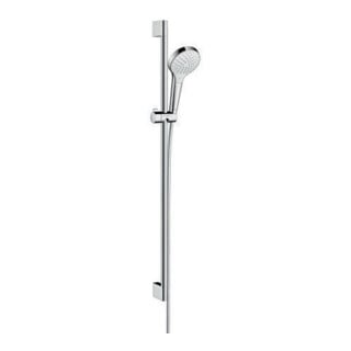 hansgrohe Brauseset CROMA SELECT S VARIO Brausestange Unica´Croma 900 mm weiß/chrom