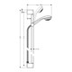 hansgrohe Brauseset MONO CROMETTA 85 Brausestange Unica´Crometta 900 mm chrom-3
