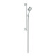 hansgrohe Brause-Set Raindance Select S 700mm Brausestange, chrom, 3jet-3