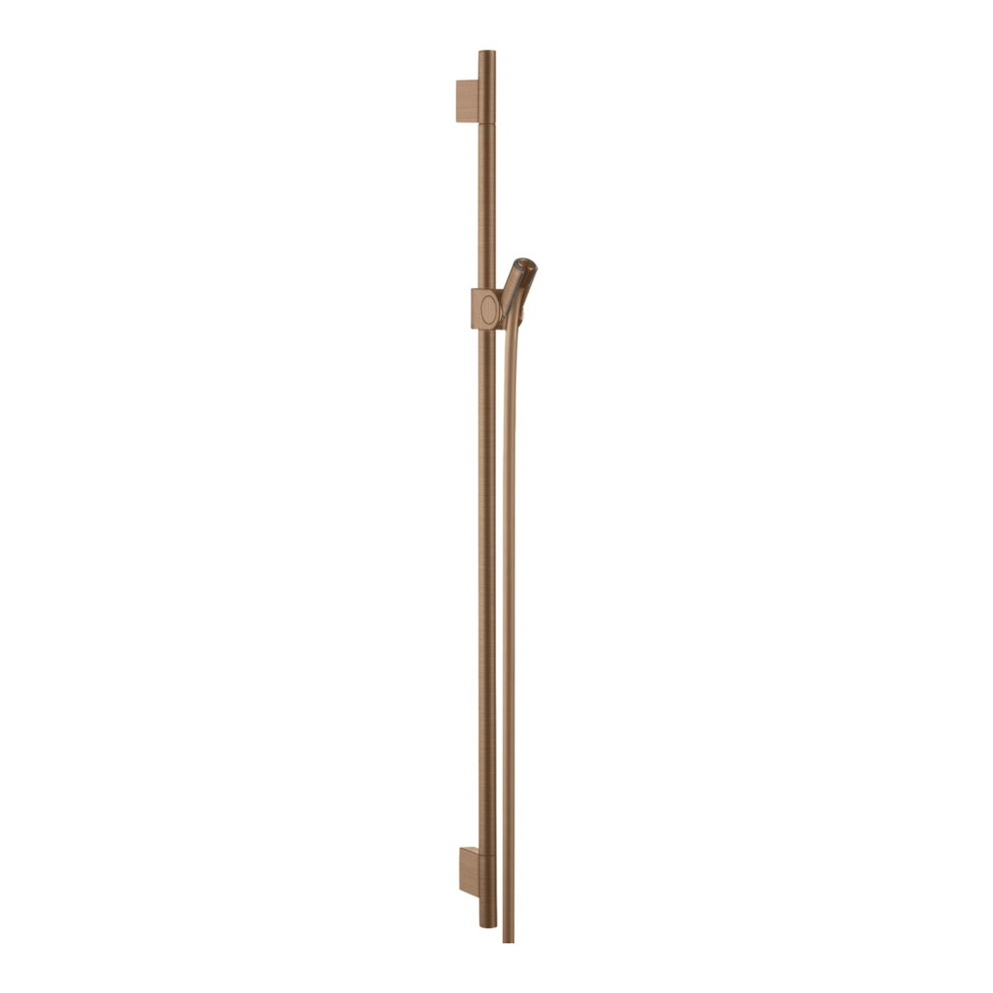 hansgrohe Brausestange Axor Uno 900mm, m Schlauch 1600mm, brush. r gold