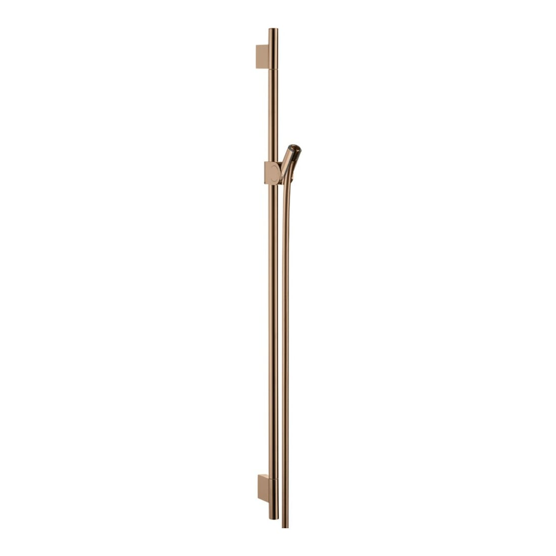 hansgrohe Brausestange Axor Uno 900mm, m Schlauch 1600mm, pol. red gold