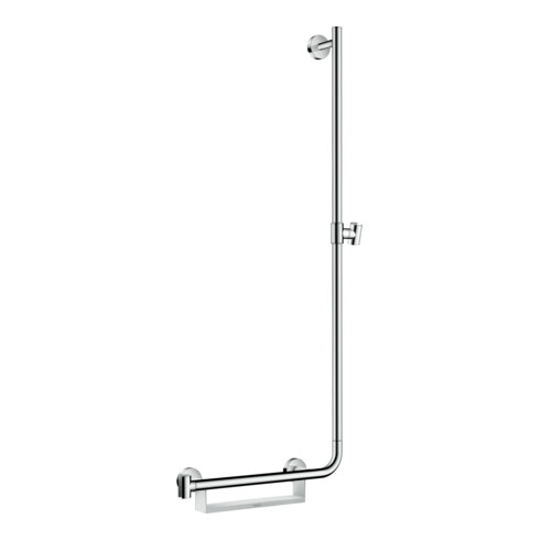 hansgrohe Brausestange Unica Comfort 1100mm, weiß/chrom, rechts