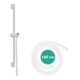 hansgrohe Brausestange Unica Pulsify S 669mm, mattweiß-3