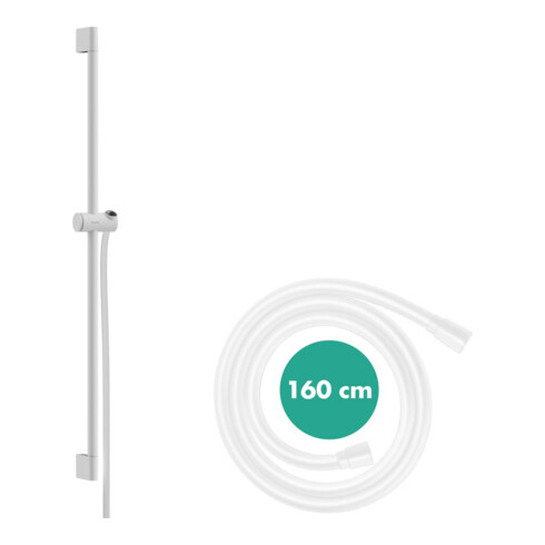hansgrohe Brausestange Unica Pulsify S 959mm, mattweiß