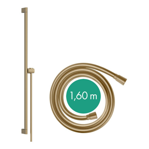 hansgrohe Brausestange Unica S Puro 950mm, brushed bronze