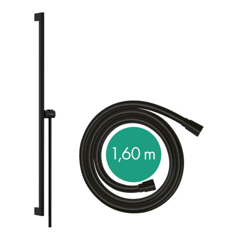 hansgrohe Brausestange Unica S Puro 950mm, mattschwarz