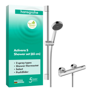 hansgrohe Brausesystem ACT Select S AP 2jet EcoSmart chrom