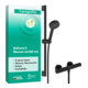 hansgrohe Brausesystem ACT Select S AP 2jet EcoSmart mattschwarz