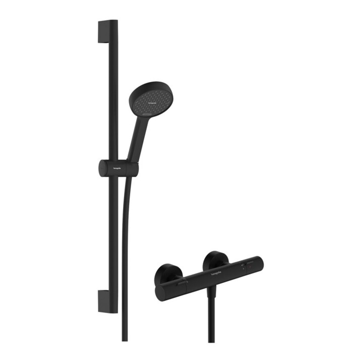 hansgrohe Brausesystem ACT Select S AP 2jet EcoSmart mattschwarz