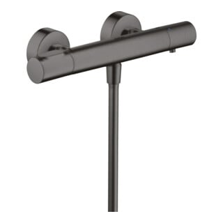 hansgrohe Brausethermostat Axor Citterio M AP, 1 Verbraucher, brushed black chrome