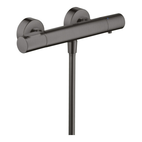 hansgrohe Brausethermostat Axor Citterio M AP, 1 Verbraucher, brushed black chrome