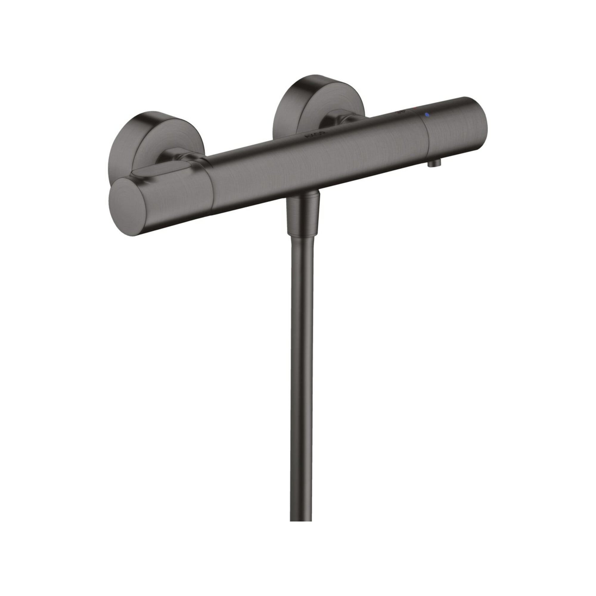 hansgrohe Brausethermostat Axor Citterio M AP, 1 Verbraucher, brushed black chrome