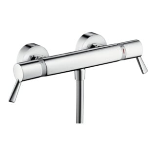 hansgrohe Brausethermostat Ecostat Comf. Care 350x103mm, AP, m ex. lang. Griffen, chr