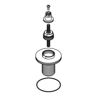 hansgrohe Bride de fixation Axor Vanne d'arrêt
