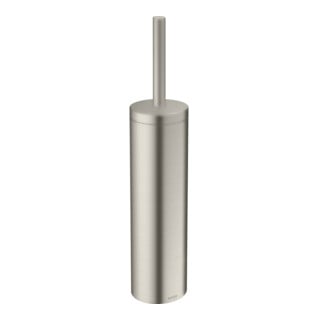 hansgrohe Brosse Axor Uni. Circulaire avec couvercle, fixation murale, aspect inox