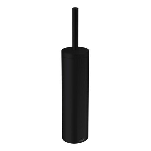 hansgrohe Brosse Axor Uni. Circulaire avec couvercle, fixation murale, noir mat